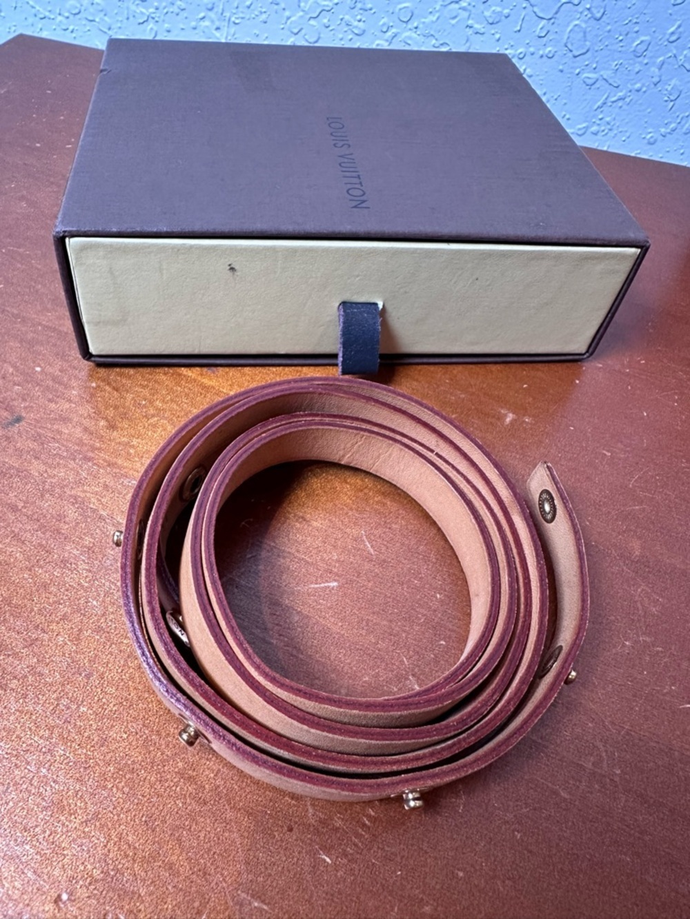 LOUIS VUITTON Shoulder Strap for Pochette Florantine Shoulder Strap
Brown
